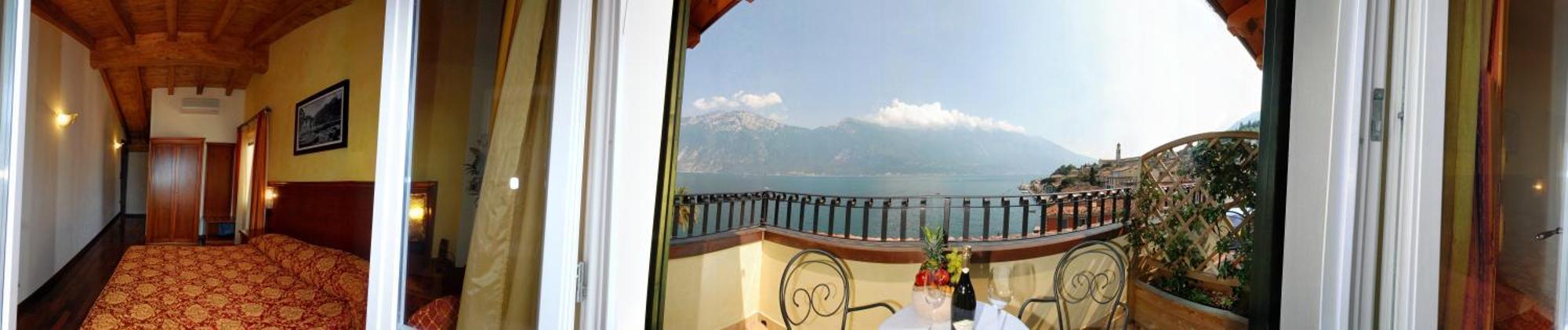 Albergo Ristorante Montebaldo Limone sul Garda Oda fotoğraf